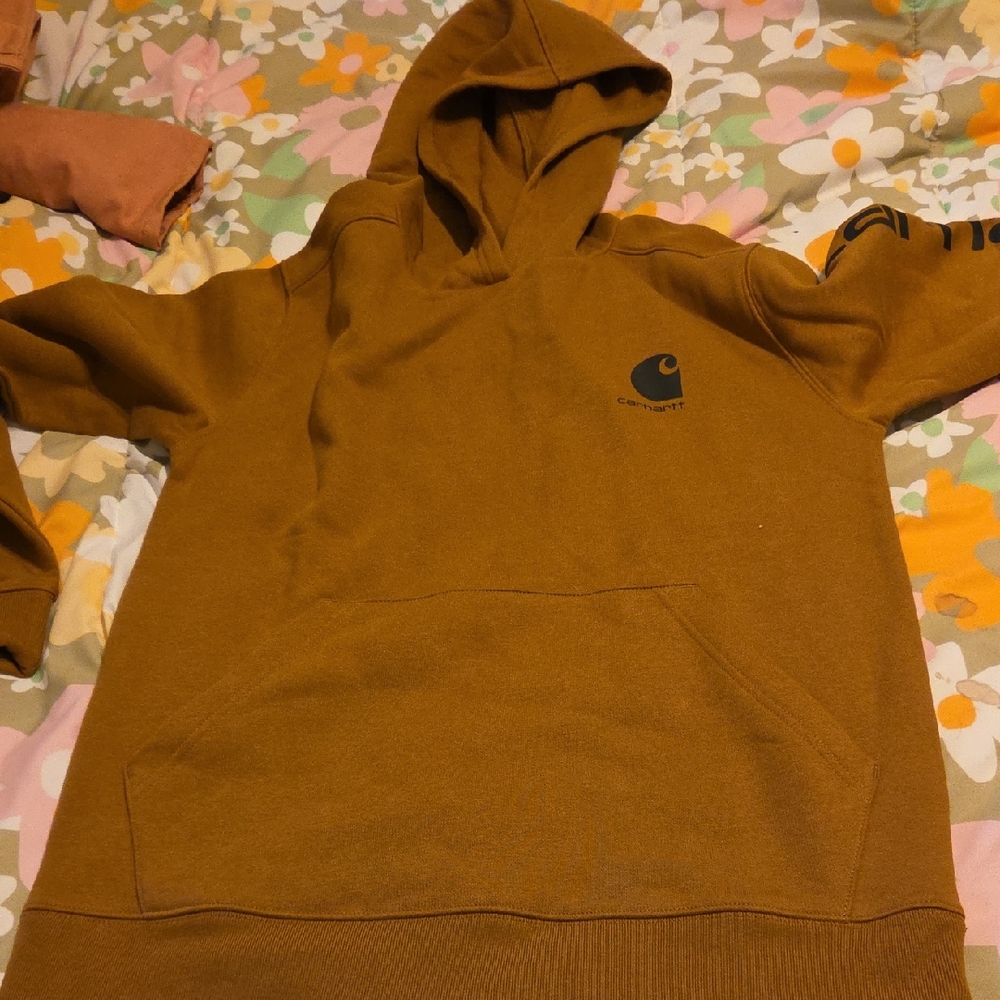Carhartt Tan Pullover Hoodie